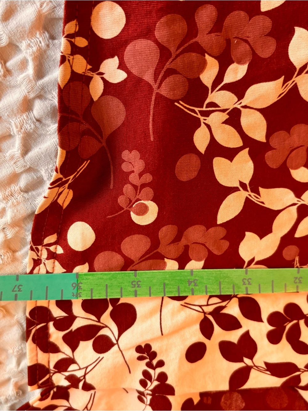 Pact XL/XXL Floral Pajama Short Robe - Picture 7 of 12